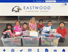 Tablet Screenshot of eastwoodelem.org